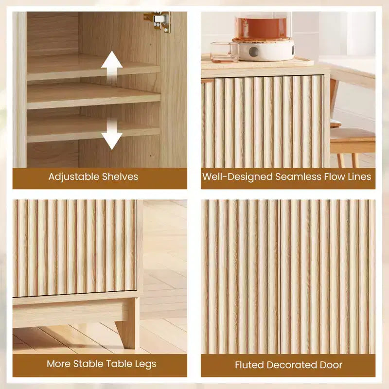 Meuble d'appoint, Buffet de rangement moderne pour salon