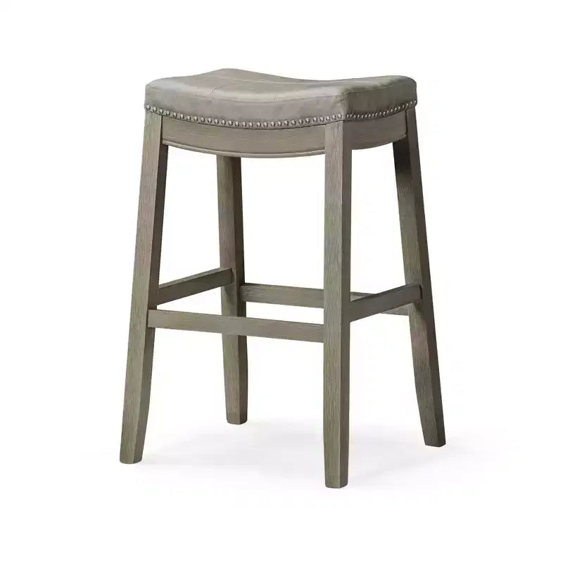 Tabouret de bar sans dossier en similicuir 31