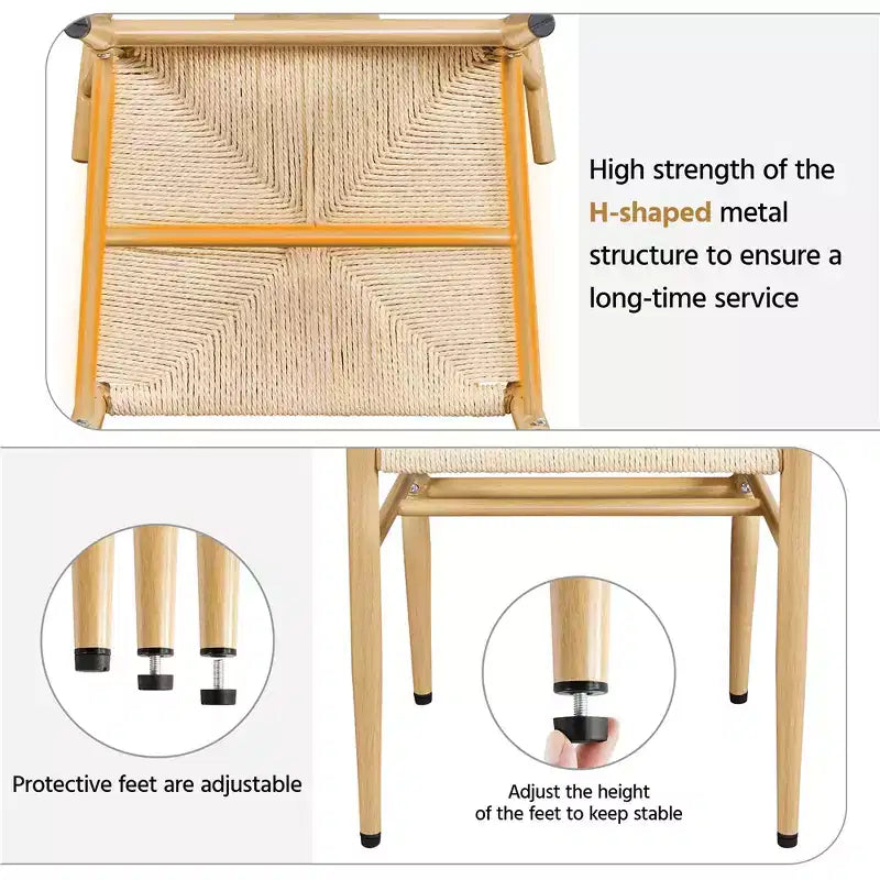 Fauteuils modernes à dossier ouvert
