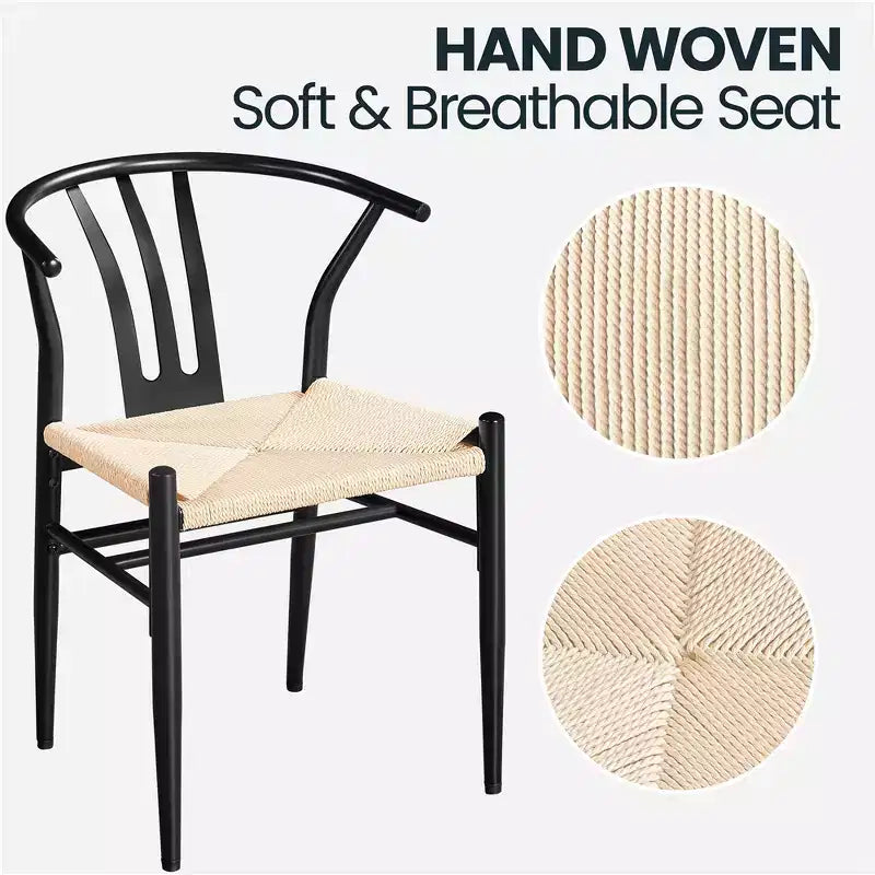 Fauteuils modernes à dossier ouvert