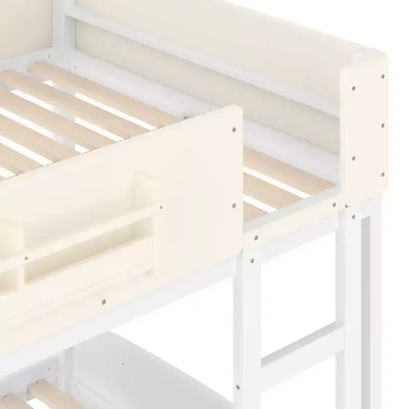 Lit superposé en bois avec tiroir-lit gigogne