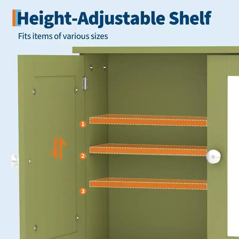 Armoire à pharmacie miroir de 22,2 pouces pour salle de bain, armoire de rangement murale au-dessus des toilettes avec étagère réglable, armoire en MDF étanche pour salle de bain