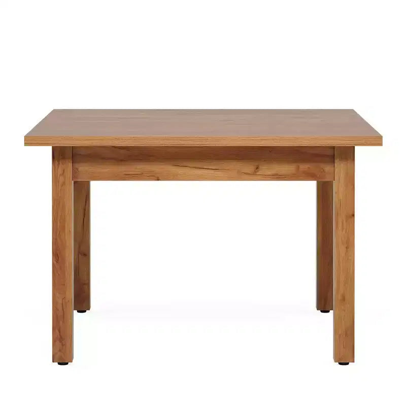 Table à manger de ferme carrée de 39,4 pouces, bureau à domicile facile à assembler