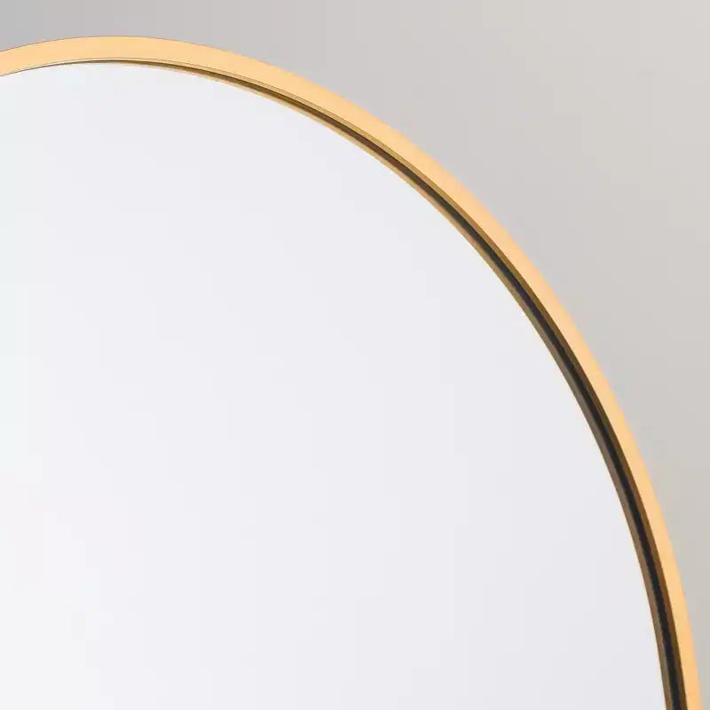 Miroir mural en métal au design moderne, miroir de salle de bain